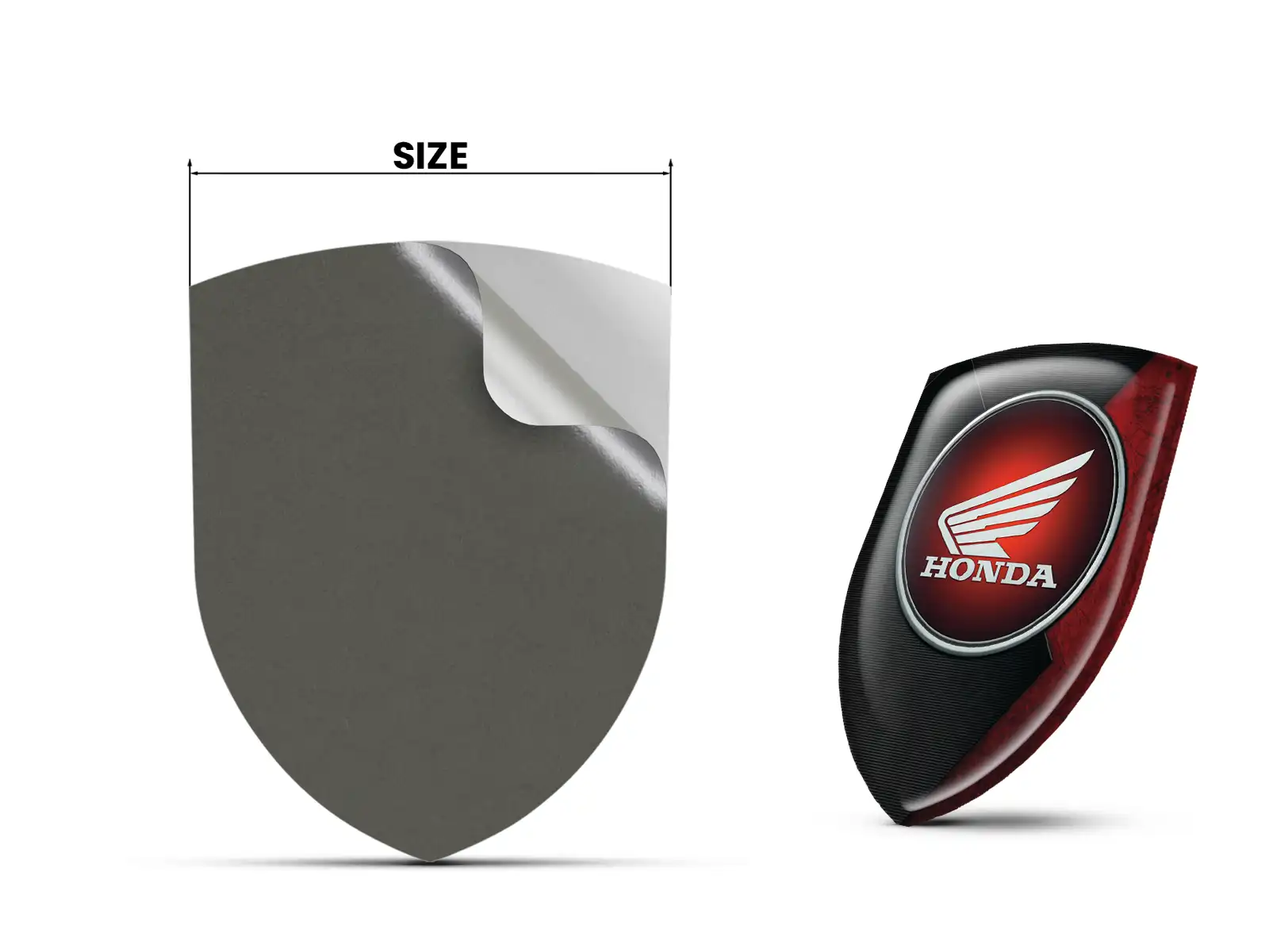 Honda Badge Auto Personalizzati Moderni Resistenti Max Pro